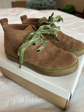 Hanna Andersson Suede Lace-Up Boots